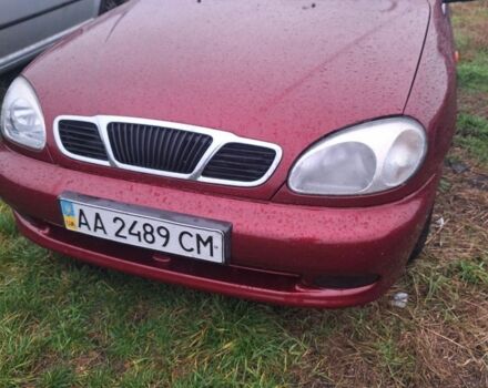 Красный Дэу Сенс, объемом двигателя 1.5 л и пробегом 99 тыс. км за 2900 $, фото 1 на Automoto.ua