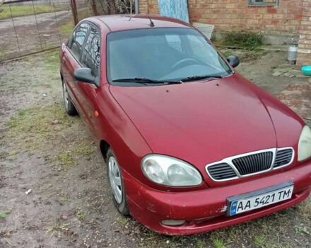 Красный Дэу Сенс, объемом двигателя 1.6 л и пробегом 26 тыс. км за 1400 $, фото 1 на Automoto.ua