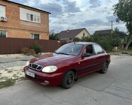 Красный Дэу Сенс, объемом двигателя 1.4 л и пробегом 218 тыс. км за 1700 $, фото 1 на Automoto.ua