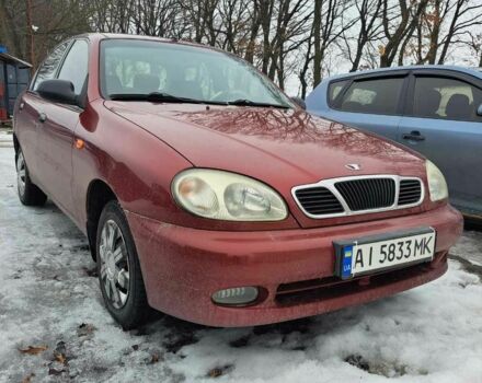 Красный Дэу Сенс, объемом двигателя 1.6 л и пробегом 145 тыс. км за 3500 $, фото 1 на Automoto.ua