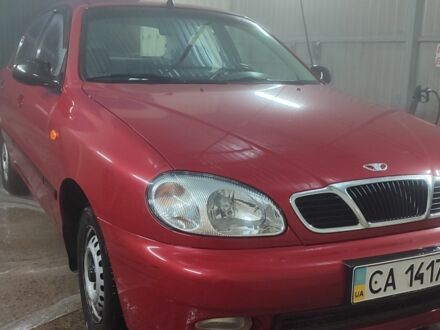 Красный Дэу Сенс, объемом двигателя 1.5 л и пробегом 95 тыс. км за 3400 $, фото 1 на Automoto.ua