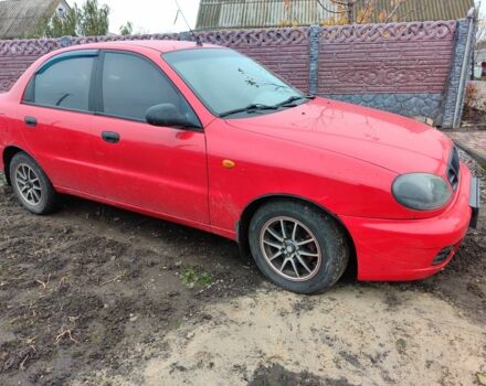 Красный Дэу Сенс, объемом двигателя 1.5 л и пробегом 200 тыс. км за 2400 $, фото 1 на Automoto.ua