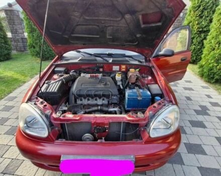 Красный Дэу Сенс, объемом двигателя 1.4 л и пробегом 200 тыс. км за 1700 $, фото 1 на Automoto.ua