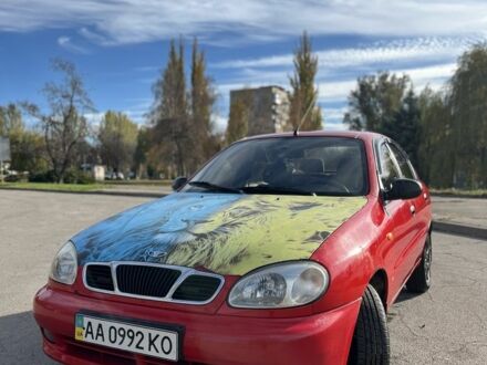 Красный Дэу Сенс, объемом двигателя 1.5 л и пробегом 222 тыс. км за 1800 $, фото 1 на Automoto.ua