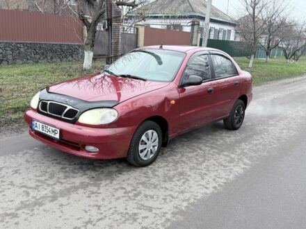Красный Дэу Сенс, объемом двигателя 1.5 л и пробегом 190 тыс. км за 1750 $, фото 1 на Automoto.ua