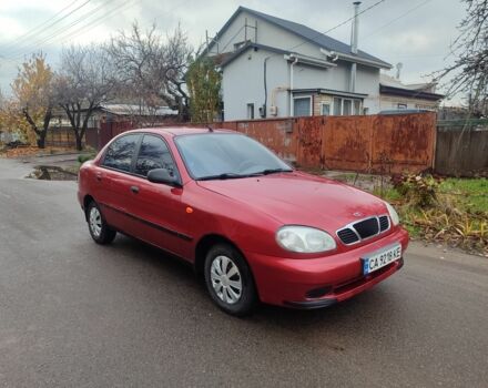 Красный Дэу Сенс, объемом двигателя 1.4 л и пробегом 254 тыс. км за 1500 $, фото 1 на Automoto.ua