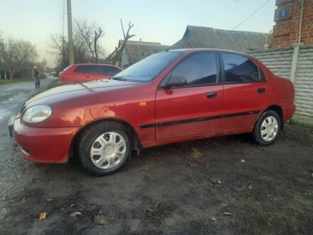 Червоний Деу Сенс, об'ємом двигуна 1.5 л та пробігом 162 тис. км за 1654 $, фото 1 на Automoto.ua