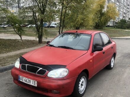 Красный Дэу Сенс, объемом двигателя 1.4 л и пробегом 317 тыс. км за 1000 $, фото 1 на Automoto.ua