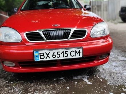 Красный Дэу Сенс, объемом двигателя 1.5 л и пробегом 187 тыс. км за 2200 $, фото 1 на Automoto.ua