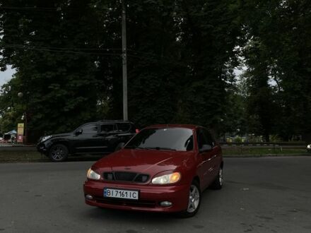 Красный Дэу Сенс, объемом двигателя 1.4 л и пробегом 190 тыс. км за 2500 $, фото 1 на Automoto.ua