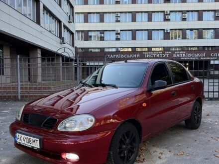 Красный Дэу Сенс, объемом двигателя 1.6 л и пробегом 320 тыс. км за 2400 $, фото 1 на Automoto.ua