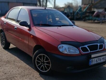 Червоний Деу Сенс, об'ємом двигуна 1.5 л та пробігом 186 тис. км за 2650 $, фото 1 на Automoto.ua