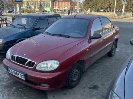 Красный Дэу Сенс, объемом двигателя 1.5 л и пробегом 252 тыс. км за 2350 $, фото 1 на Automoto.ua