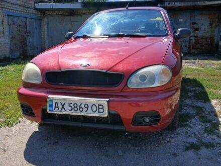 Красный Дэу Сенс, объемом двигателя 1.4 л и пробегом 150 тыс. км за 2155 $, фото 1 на Automoto.ua