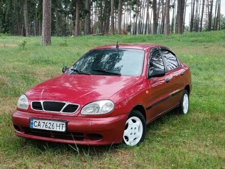 Красный Дэу Сенс, объемом двигателя 1.5 л и пробегом 250 тыс. км за 1200 $, фото 1 на Automoto.ua