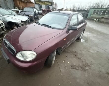 Красный Дэу Сенс, объемом двигателя 1.4 л и пробегом 114 тыс. км за 2200 $, фото 1 на Automoto.ua