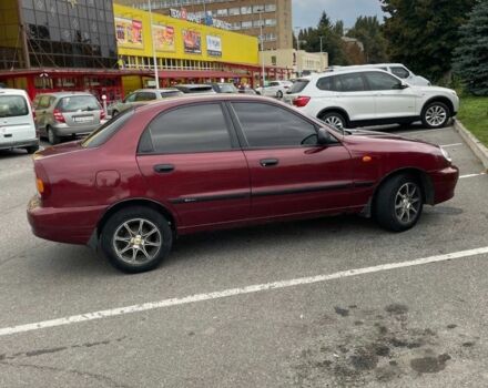Красный Дэу Сенс, объемом двигателя 1.5 л и пробегом 187 тыс. км за 2800 $, фото 1 на Automoto.ua