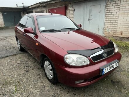 Червоний Деу Сенс, об'ємом двигуна 1.5 л та пробігом 111 тис. км за 3100 $, фото 1 на Automoto.ua