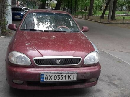 Красный Дэу Сенс, объемом двигателя 1.3 л и пробегом 180 тыс. км за 1782 $, фото 1 на Automoto.ua
