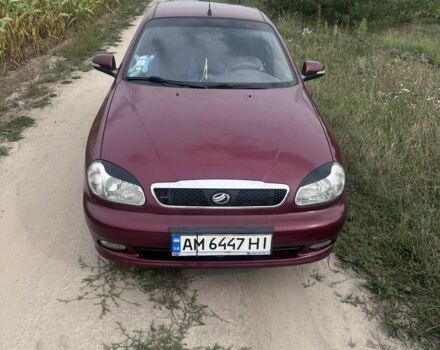 Красный Дэу Сенс, объемом двигателя 1.3 л и пробегом 123 тыс. км за 2802 $, фото 1 на Automoto.ua