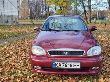 Красный Дэу Сенс, объемом двигателя 1.5 л и пробегом 84 тыс. км за 3550 $, фото 1 на Automoto.ua