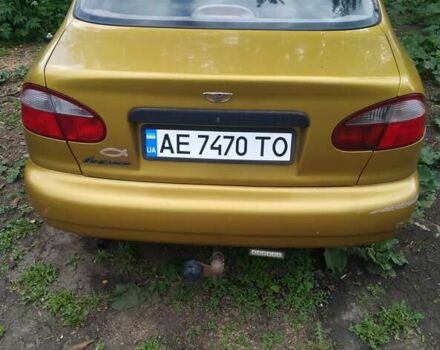 Желтый Дэу Сенс, объемом двигателя 1.3 л и пробегом 208 тыс. км за 1800 $, фото 3 на Automoto.ua