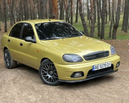 Желтый Дэу Сенс, объемом двигателя 1.5 л и пробегом 244 тыс. км за 2699 $, фото 3 на Automoto.ua