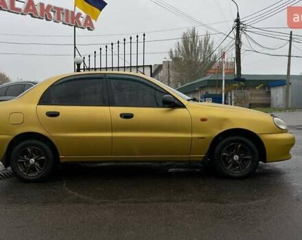 Желтый Дэу Сенс, объемом двигателя 1.3 л и пробегом 242 тыс. км за 2199 $, фото 6 на Automoto.ua
