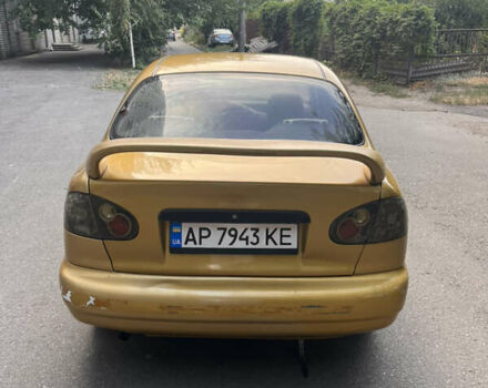 Желтый Дэу Сенс, объемом двигателя 1.3 л и пробегом 255 тыс. км за 2000 $, фото 3 на Automoto.ua