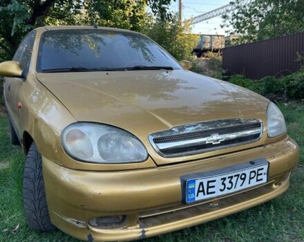 Желтый Дэу Сенс, объемом двигателя 1.5 л и пробегом 150 тыс. км за 1383 $, фото 1 на Automoto.ua