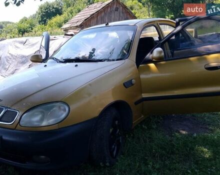 Желтый Дэу Сенс, объемом двигателя 1.3 л и пробегом 281 тыс. км за 1334 $, фото 4 на Automoto.ua