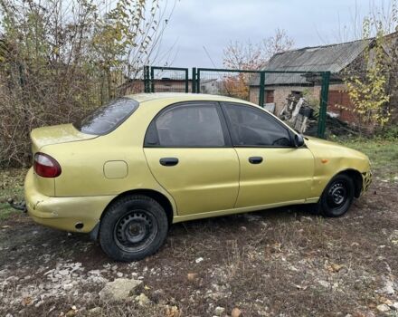 Желтый Дэу Сенс, объемом двигателя 1.5 л и пробегом 250 тыс. км за 1250 $, фото 1 на Automoto.ua