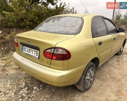 Желтый Дэу Сенс, объемом двигателя 1.3 л и пробегом 154 тыс. км за 1800 $, фото 7 на Automoto.ua
