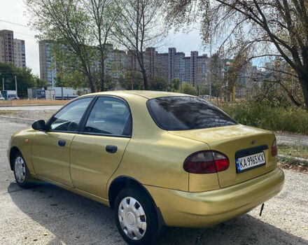 Жовтий Деу Сенс, об'ємом двигуна 1.3 л та пробігом 220 тис. км за 1499 $, фото 3 на Automoto.ua