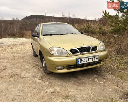 Желтый Дэу Сенс, объемом двигателя 1.3 л и пробегом 154 тыс. км за 1800 $, фото 2 на Automoto.ua