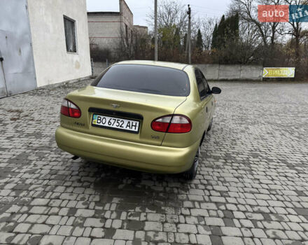 Жовтий Деу Сенс, об'ємом двигуна 1.3 л та пробігом 77 тис. км за 1299 $, фото 4 на Automoto.ua