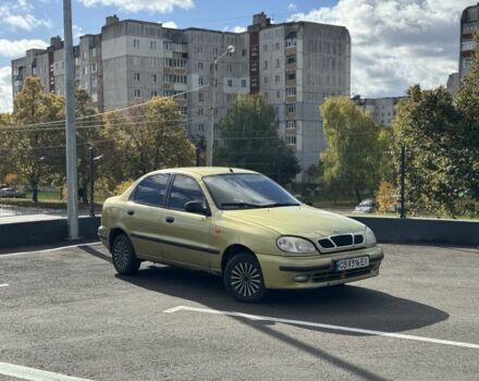 Желтый Дэу Сенс, объемом двигателя 1.5 л и пробегом 200 тыс. км за 800 $, фото 1 на Automoto.ua