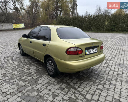 Жовтий Деу Сенс, об'ємом двигуна 1.3 л та пробігом 77 тис. км за 1299 $, фото 5 на Automoto.ua