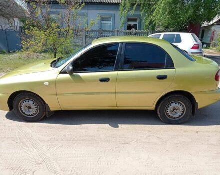 Желтый Дэу Сенс, объемом двигателя 1.5 л и пробегом 285 тыс. км за 2400 $, фото 4 на Automoto.ua
