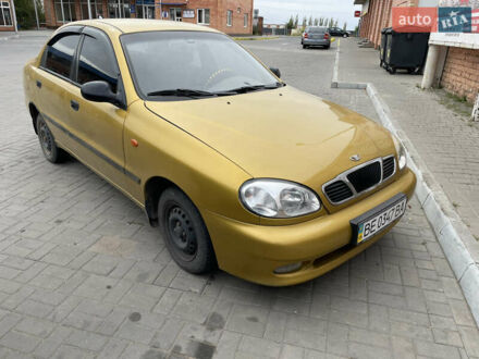 Желтый Дэу Сенс, объемом двигателя 1.3 л и пробегом 198 тыс. км за 1700 $, фото 1 на Automoto.ua