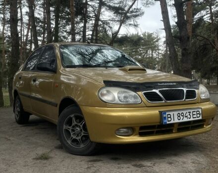 Жовтий Деу Сенс, об'ємом двигуна 1.5 л та пробігом 200 тис. км за 3100 $, фото 1 на Automoto.ua