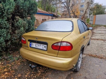 Желтый Дэу Сенс, объемом двигателя 1.3 л и пробегом 125 тыс. км за 1200 $, фото 1 на Automoto.ua