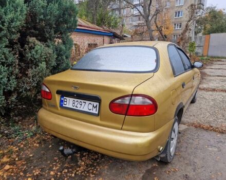 Жовтий Деу Сенс, об'ємом двигуна 1.3 л та пробігом 125 тис. км за 1200 $, фото 1 на Automoto.ua