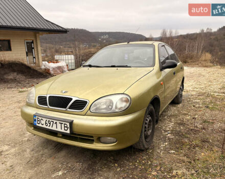 Желтый Дэу Сенс, объемом двигателя 1.3 л и пробегом 154 тыс. км за 1800 $, фото 1 на Automoto.ua