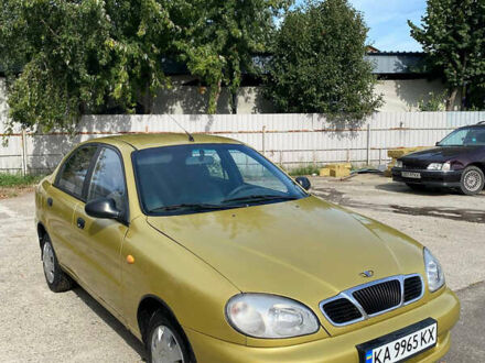 Жовтий Деу Сенс, об'ємом двигуна 1.3 л та пробігом 220 тис. км за 1499 $, фото 1 на Automoto.ua