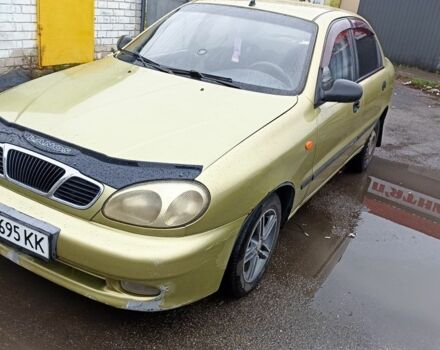 Желтый Дэу Сенс, объемом двигателя 1.3 л и пробегом 20 тыс. км за 1400 $, фото 1 на Automoto.ua