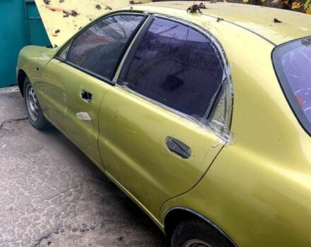 Желтый Дэу Сенс, объемом двигателя 1.3 л и пробегом 244 тыс. км за 1500 $, фото 1 на Automoto.ua