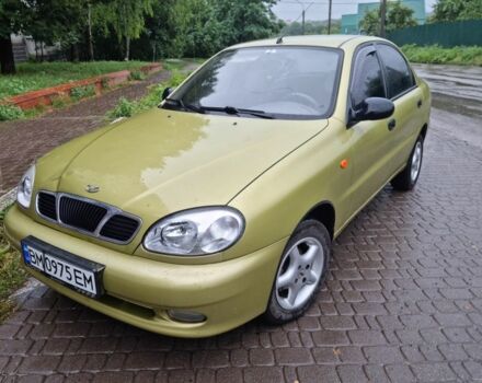 Желтый Дэу Сенс, объемом двигателя 1.3 л и пробегом 100 тыс. км за 1999 $, фото 1 на Automoto.ua
