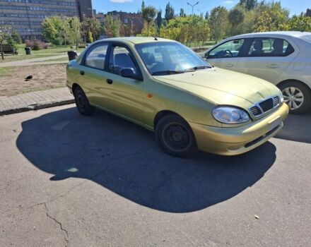 Желтый Дэу Сенс, объемом двигателя 1.6 л и пробегом 215 тыс. км за 1700 $, фото 1 на Automoto.ua