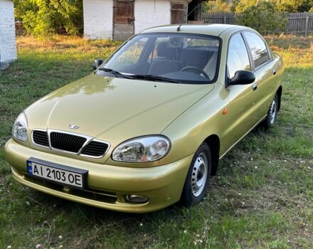 Желтый Дэу Сенс, объемом двигателя 1.5 л и пробегом 43 тыс. км за 4500 $, фото 1 на Automoto.ua